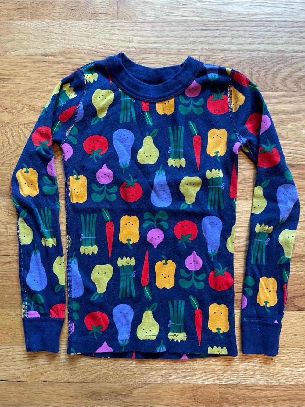 Hanna Andersson HannaJams Pajama Set in “Happy Veggies”